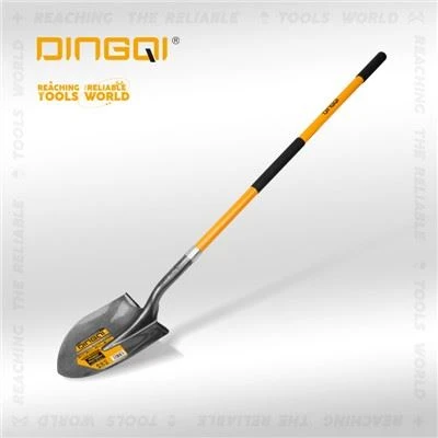 Flat Shape Shovel med glasfiberhandtag